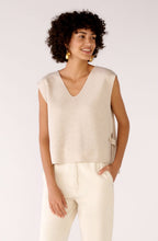 Light Beige Button Detail Slip Over
