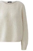 Light Beige Chunky Knit Oversized Jumper