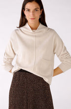 Light Beige Cowl Neck Jumper