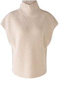 Light Beige High Neck Slip Over