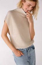 Light Beige High Neck Slip Over