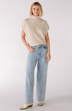 Light Beige High Neck Slip Over