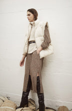 Light Beige High Neck Slip Over
