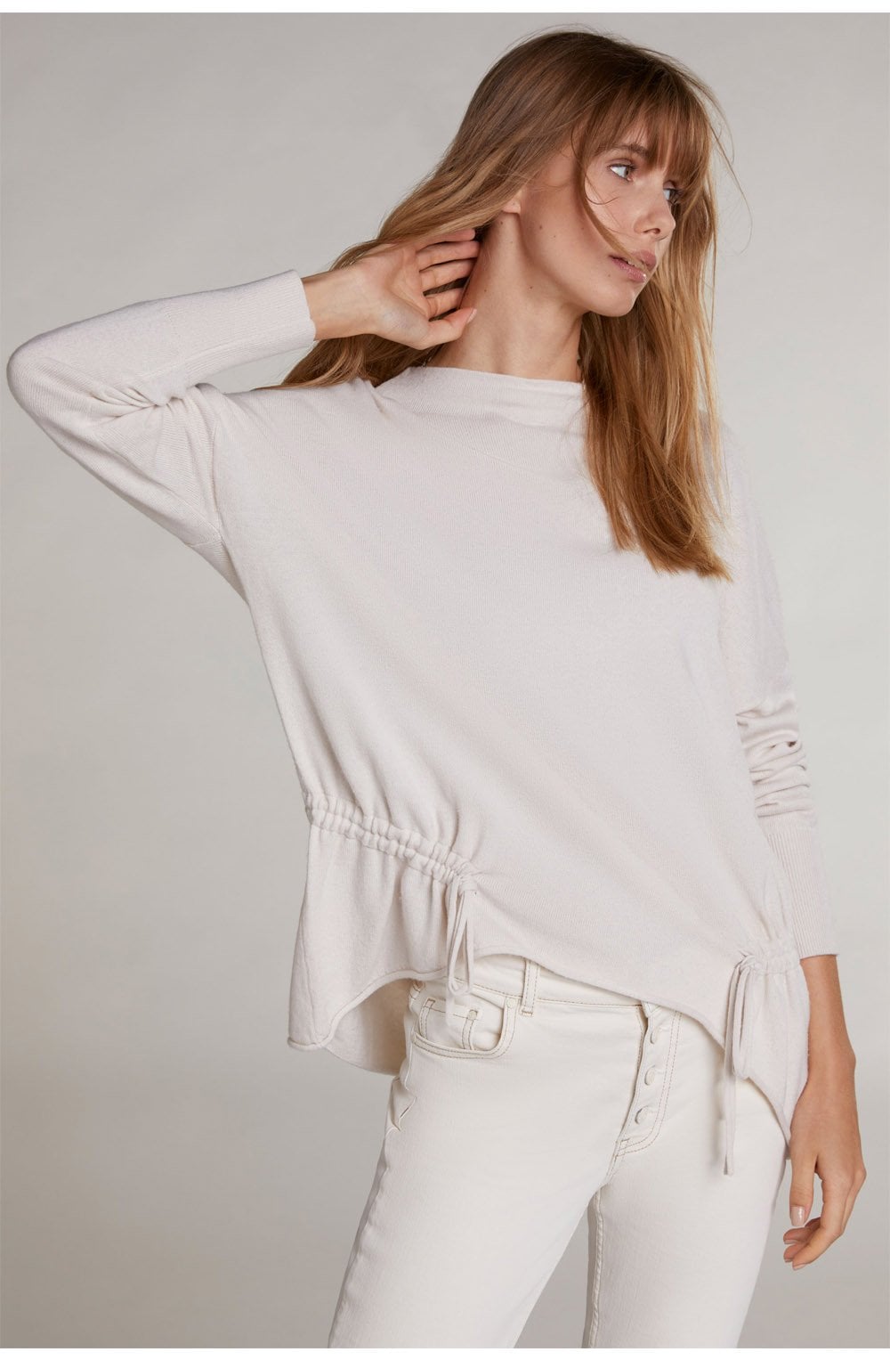Light Beige Knit Jumper