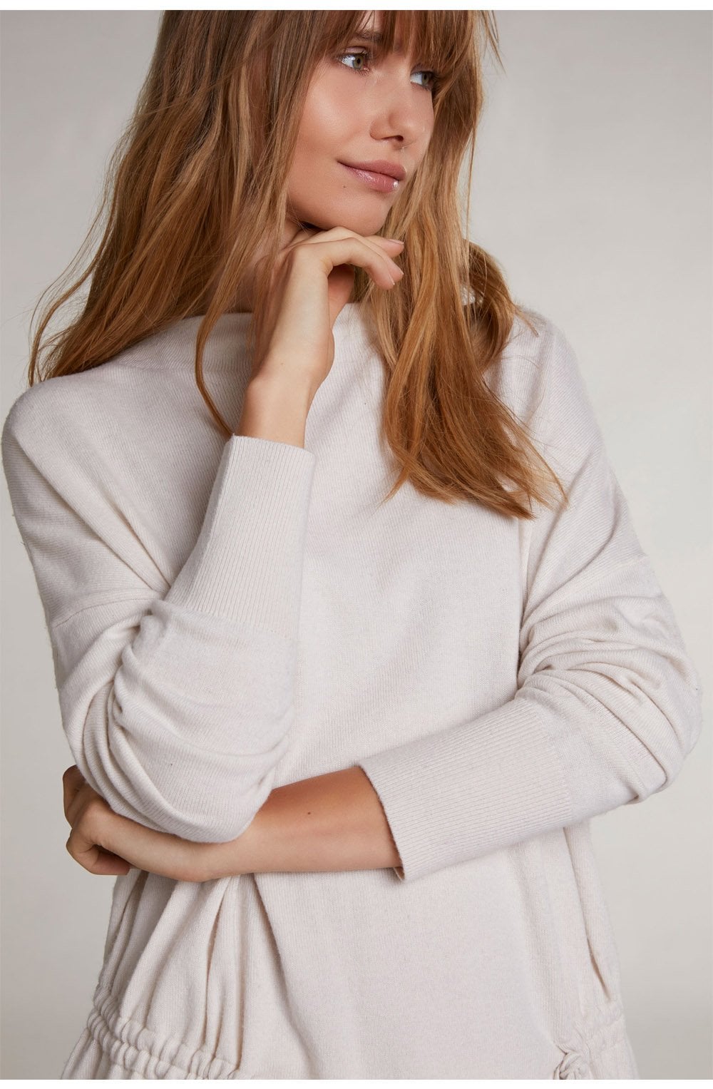 Light Beige Knit Jumper