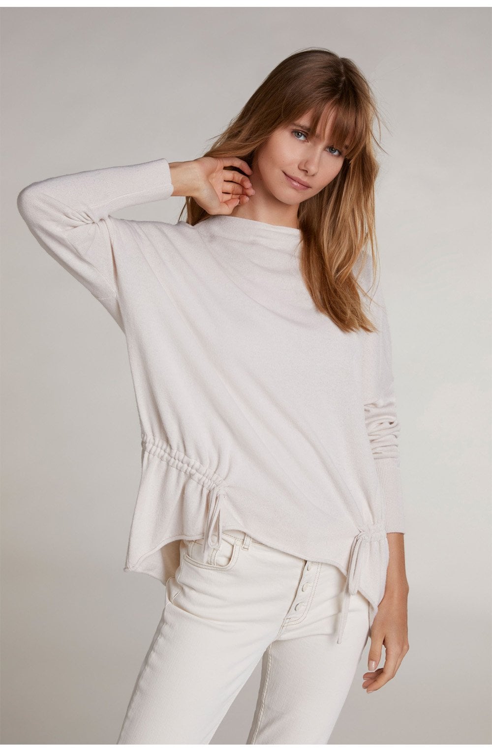 Light Beige Knit Jumper