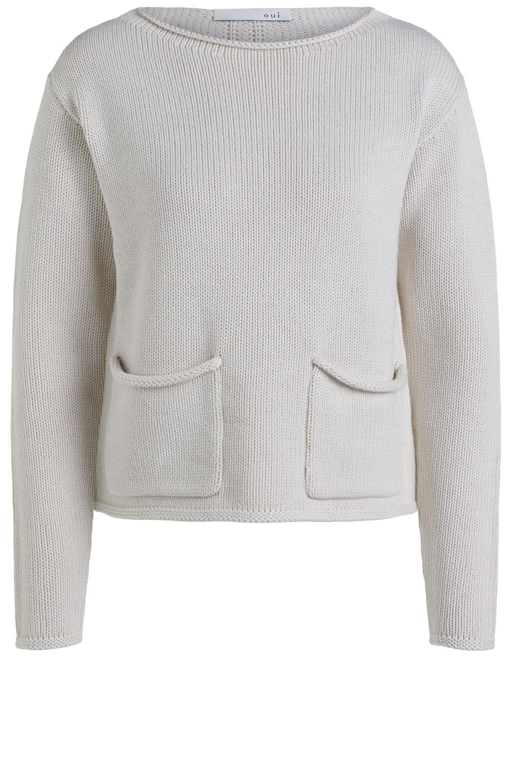 Light Beige Knit Jumper