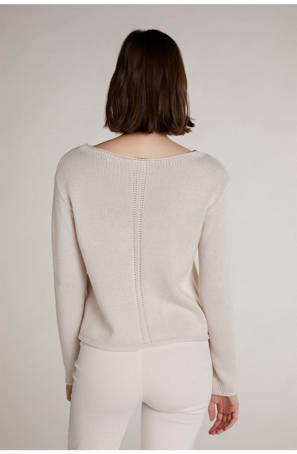 Light Beige Knit Jumper