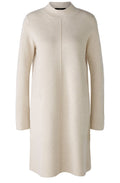 Light Beige Melange Knitted Dress