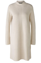 Light Beige Melange Knitted Dress