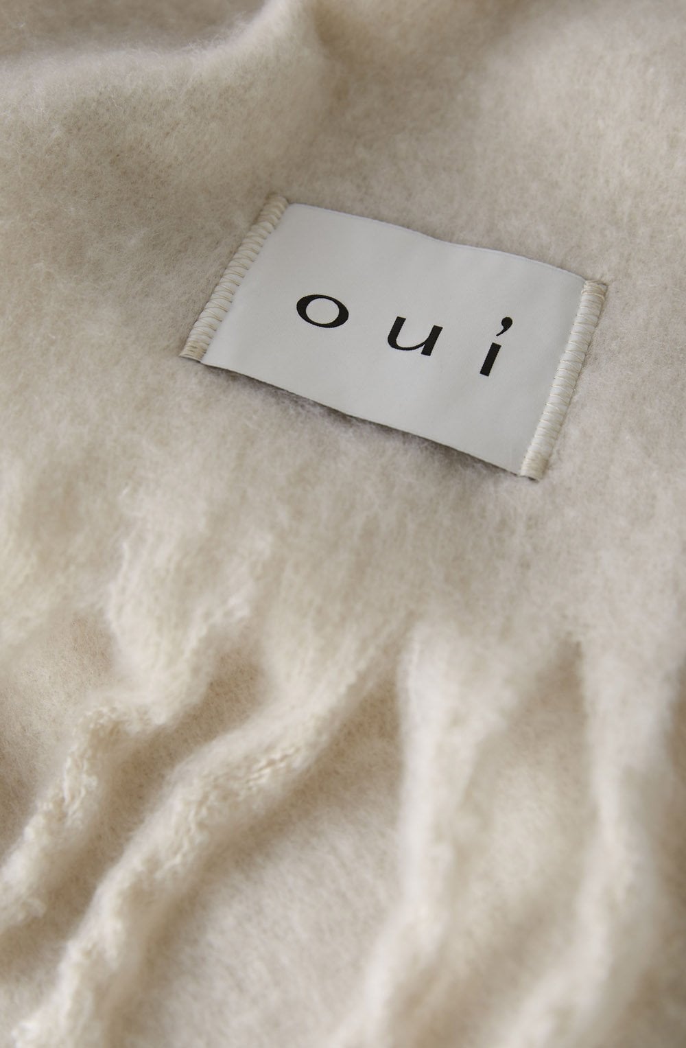Light Beige Melange Oversized Super Soft Scarf