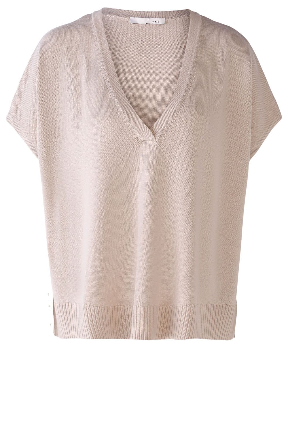 Light Beige Oversized Slip Over