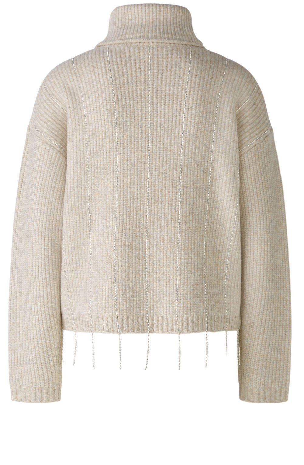 Light Beige Sparkle Strands Jumper
