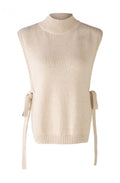 Light Beige Tie Detail Slip Over