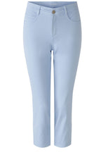 Light Blue Cropped Skinny Jeans