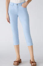 Light Blue Cropped Skinny Jeans