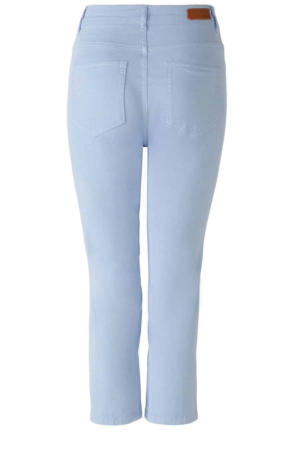 Light Blue Cropped Skinny Jeans