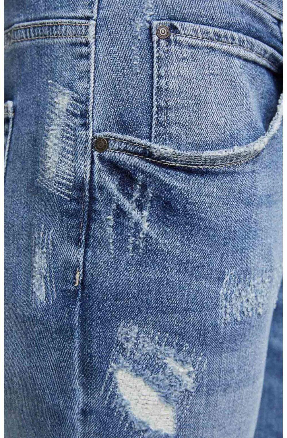 Light Blue Denim Boyfriend Jeans