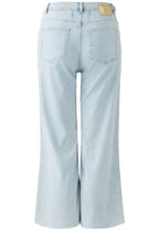 Light Blue Denim Loose Fit Ankle Length Jeans