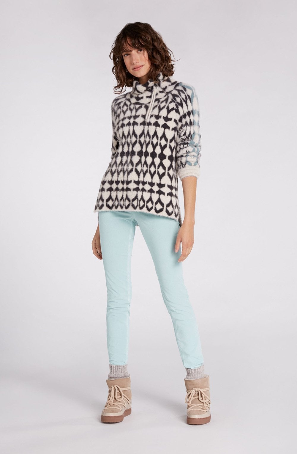 Light Blue Fine Cord Trousers