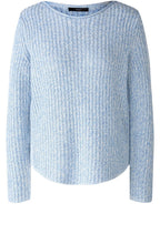 Light Blue Grey Iconic Mix Jumper