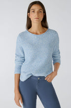 Light Blue Grey Iconic Mix Jumper