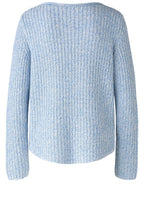 Light Blue Grey Iconic Mix Jumper