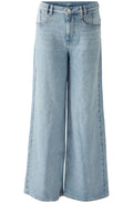 Light Blue High Rise Wide Leg Jeans