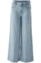 Light Blue High Rise Wide Leg Jeans