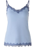 Light Blue Lace Edged Camisole