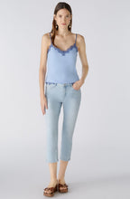 Light Blue Lace Edged Camisole