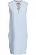Light Blue Linen Dress