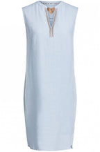 Light Blue Linen Dress