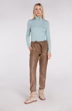Light Blue Polo Neck Jumper