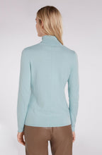 Light Blue Polo Neck Jumper