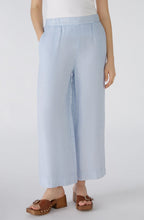 Light Blue Wide Leg Linen Culottes