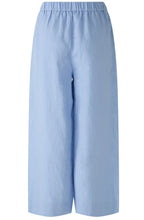 Light Blue Wide Leg Linen Culottes