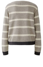 Light Brown Stone Drawstring Hem Jumper