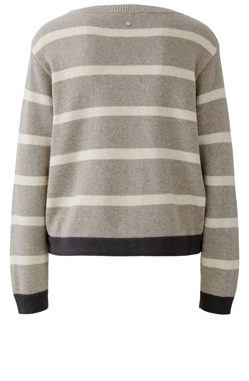 Light Brown Stone Drawstring Hem Jumper