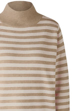 Light Camel and Beige Set In Sleeves Jumper