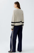 Light Camel Grey Side Button Jumper
