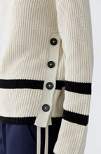 Light Camel Grey Side Button Jumper