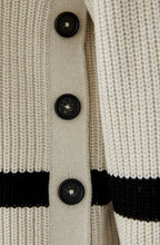 Light Camel Grey Side Button Jumper