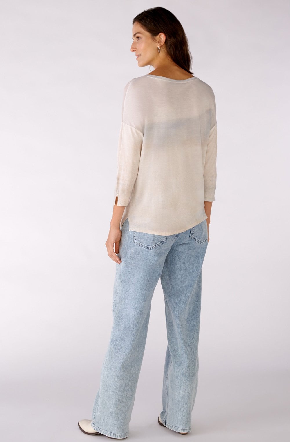 Light Camel Wild and Free Diamante Blouse