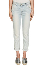 Light Denim Fine Striped Jeans