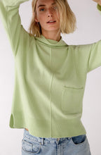 Light Green Cowl Neck Jumper