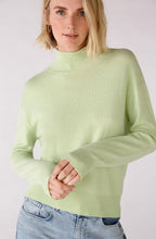 Light Green High Neck Jumper