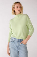 Light Green High Neck Jumper