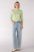 Light Green High Neck Jumper