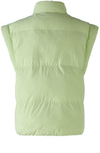 Light Green Quilted Gilet